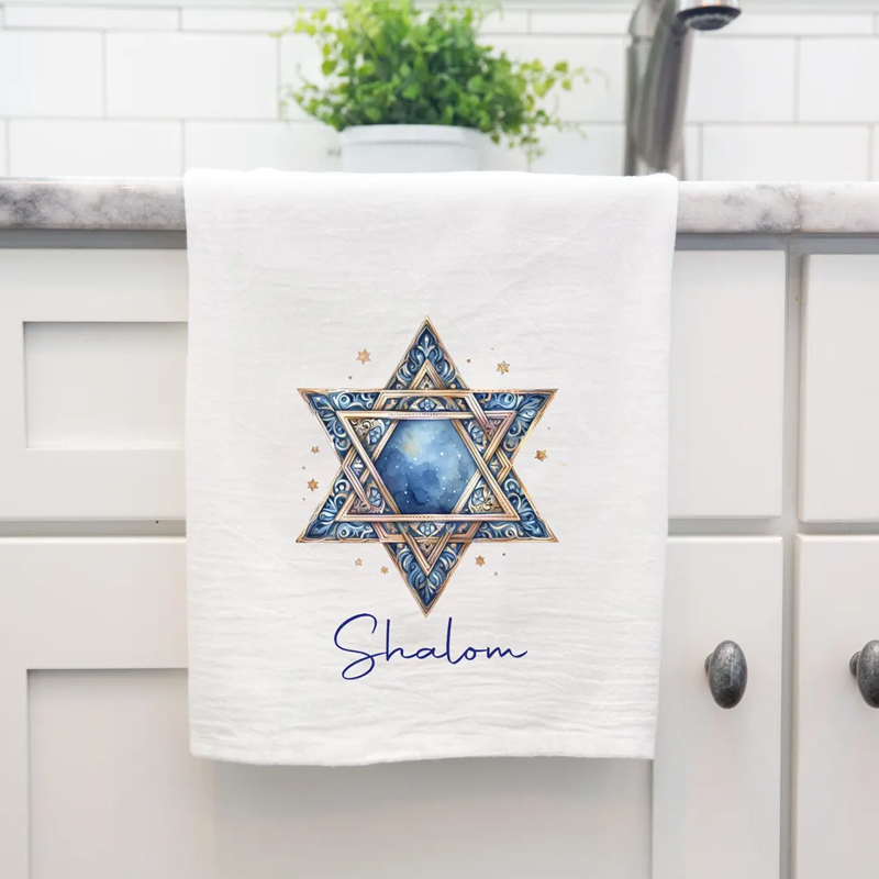 Hanukkah Kitchen Towel: Star o - đánh giá và giá Home Improvement News
