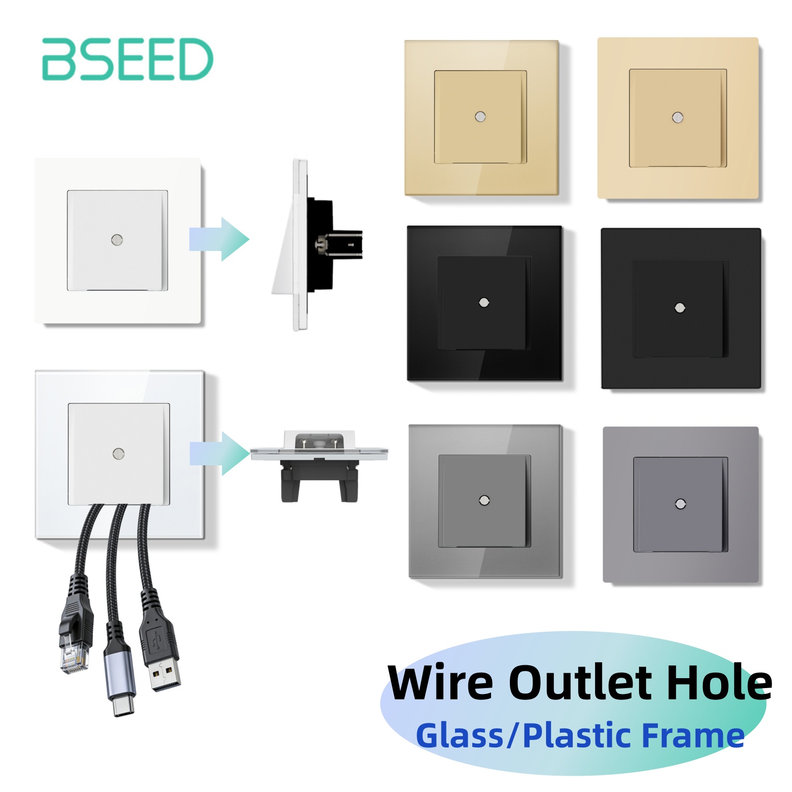 Bseed E Seires Wall Wire Outle - đánh giá và giá Home Improvement Ideas