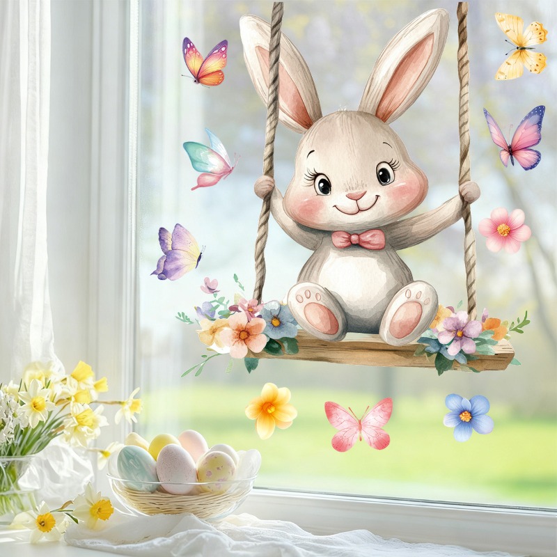 Easter Swing Rabbit Static Win - đánh giá và giá Vinyl Floor Plank